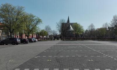plein achter kerk